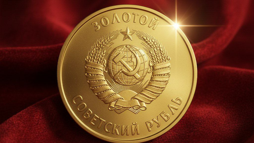 Золотой советский рубль