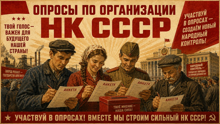 ОПРОСЫ ПО ОРГАНИЗАЦИИ НК СССР