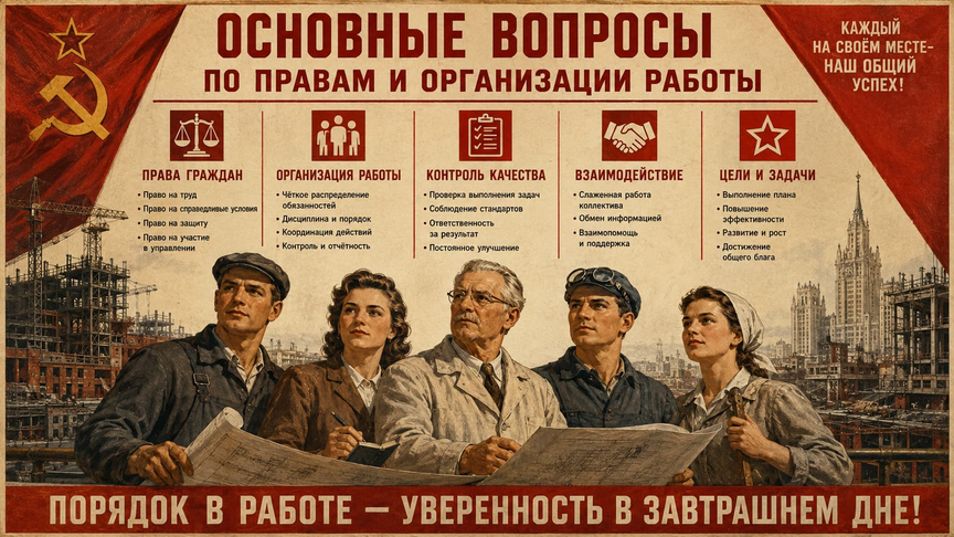 Основные вопросы по правам и организации работы