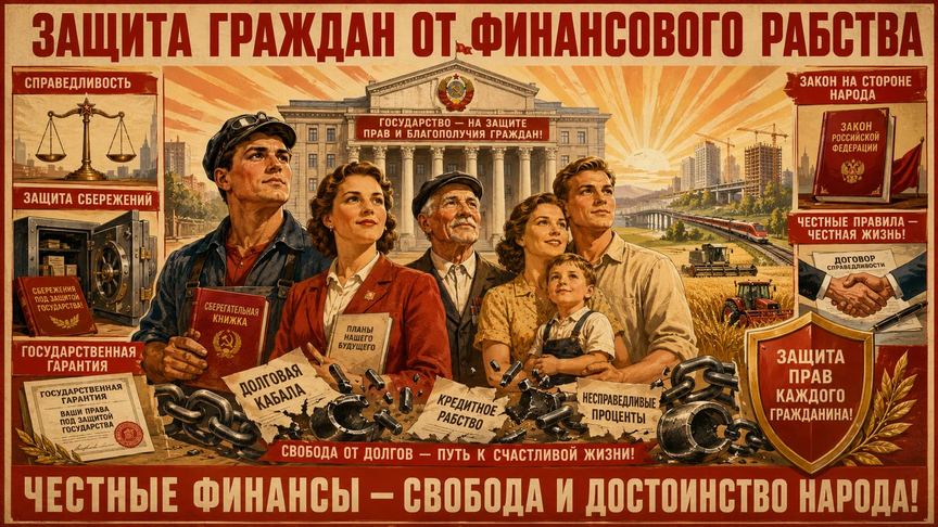 7) Защита граждан от финансового рабства
