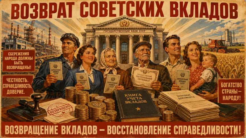 9) Возврат советских вкладов