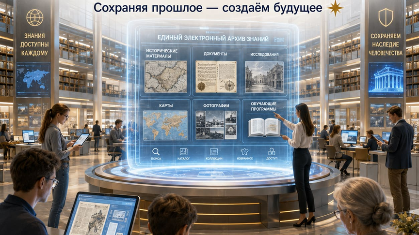 Создание цифровой библиотеки знаний и документов