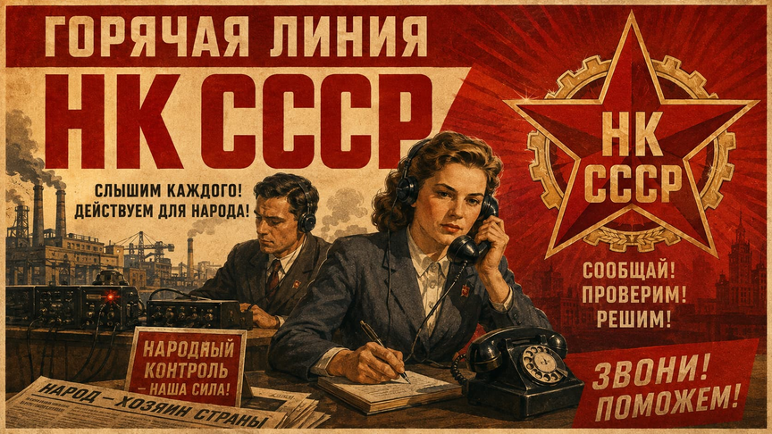 18) Горячая линия НК СССР